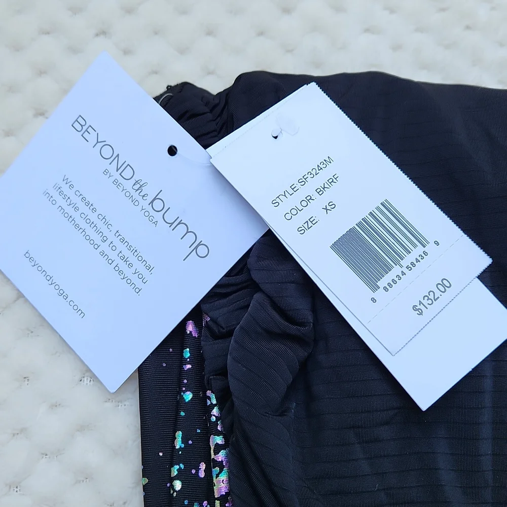 **HP**Nwt Beyond Yoga Beyond the Bump Alloy Ombre Leggings - Picture 10 of 12